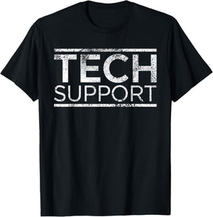 Tech Support Doge T-Shirt - T-Shirt | Black