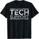 Tech Support Doge T-Shirt - T-Shirt | Black