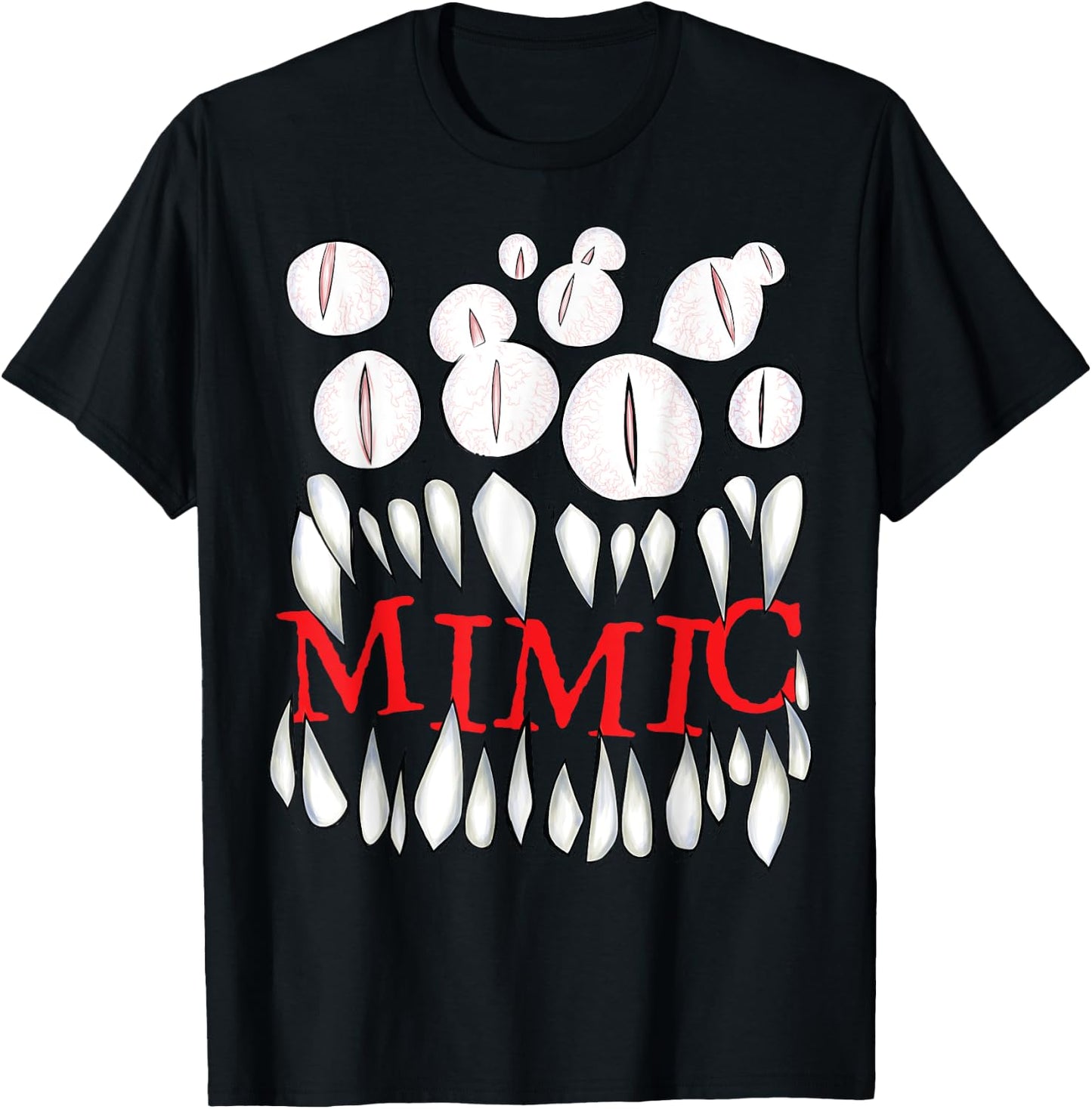 Mimic Tabletop Roleplaying Game Monster RPG Not a Mimic T-Shirt - T-Shirt | Black