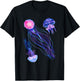 Retro Jellyfish T-Shirt - T-Shirt | Black
