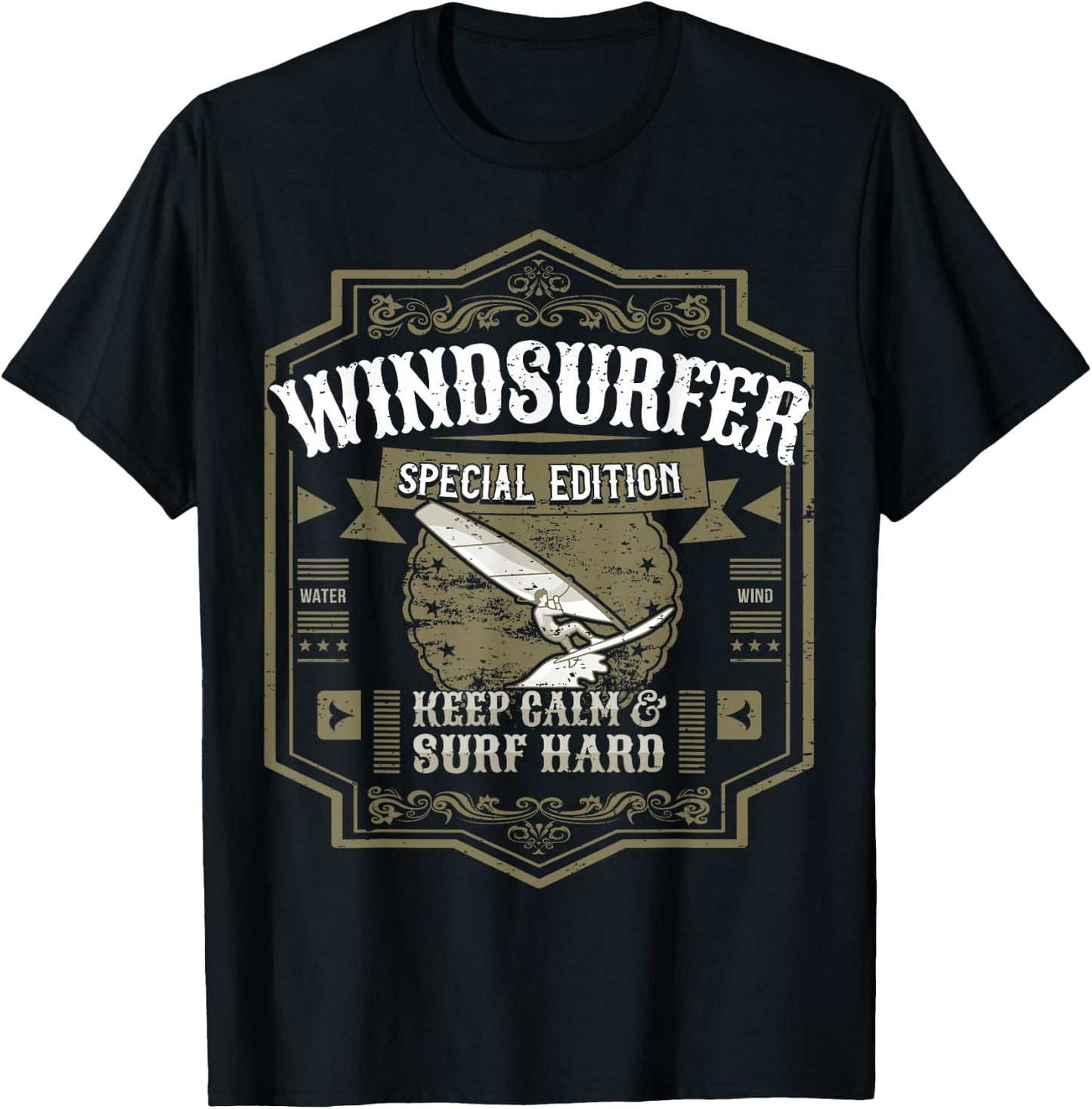 Windsurfing Special Windsurfer T-Shirt - T-Shirt | Black