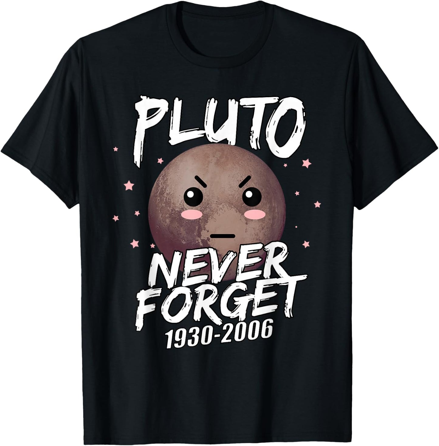 Pluto Never Forgets T-Shirt - T-Shirt | Black
