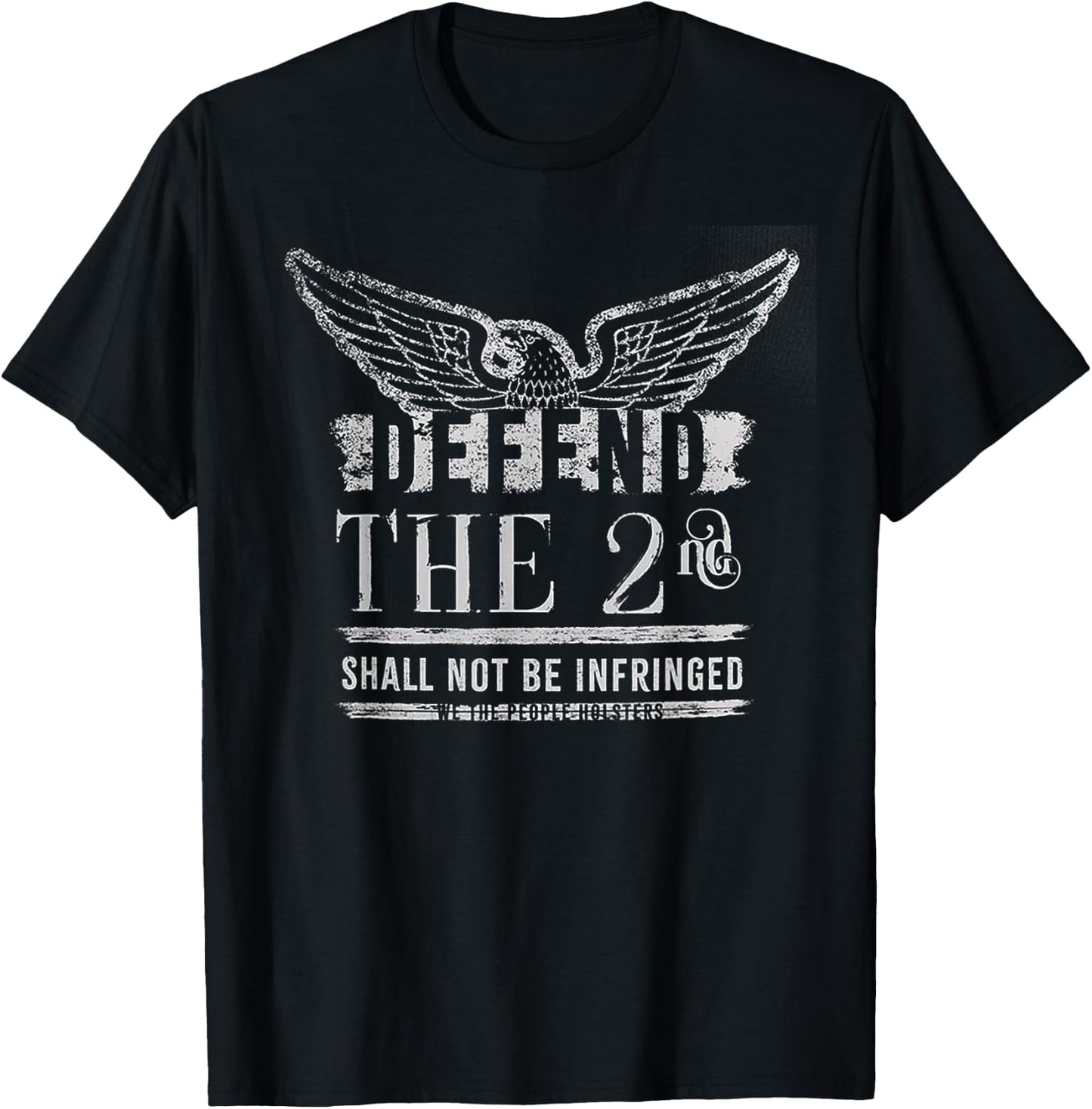 Defend The 2nd Shall Not Be Infringed T-Shirt - T-Shirt | Black