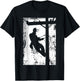 Daddy Father Lineman | Electric Cable Lineman Gift T-Shirt - T-Shirt | Black