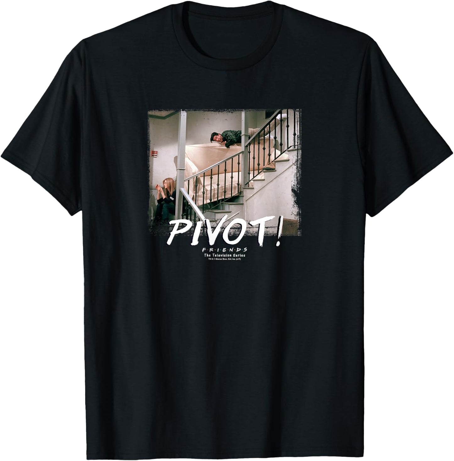Friends Pivot T-Shirt - T-Shirt | Black