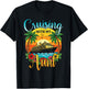 Cruising with My Aunt Nephew Niece Cruise Vacation Matching T-Shirt - T-Shirt | Black