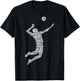 Volleyball Player Boys Youth Men T-Shirt - T-Shirt | Black