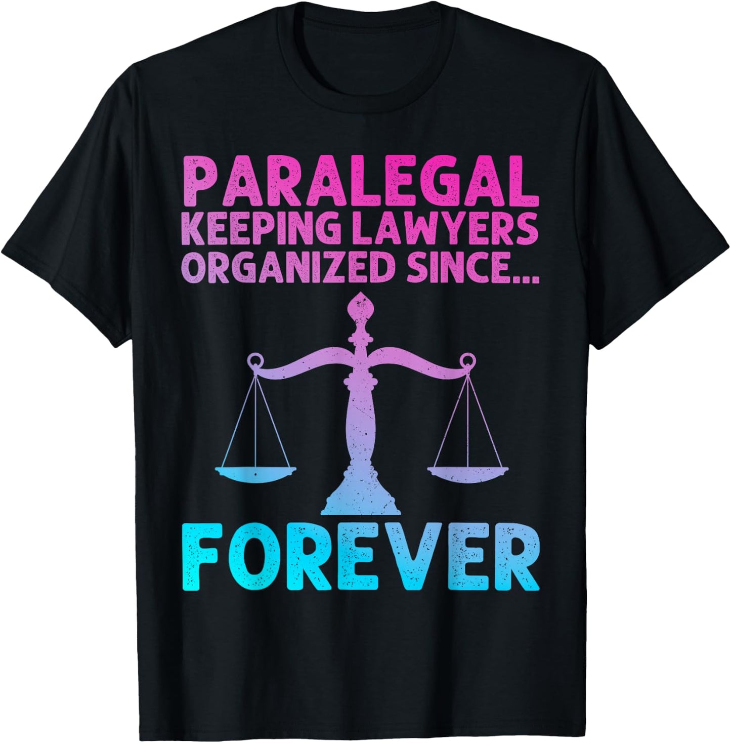 Cool Paralegal Art Women Legal Assistant Paralegal T-Shirt - T-Shirt | Black