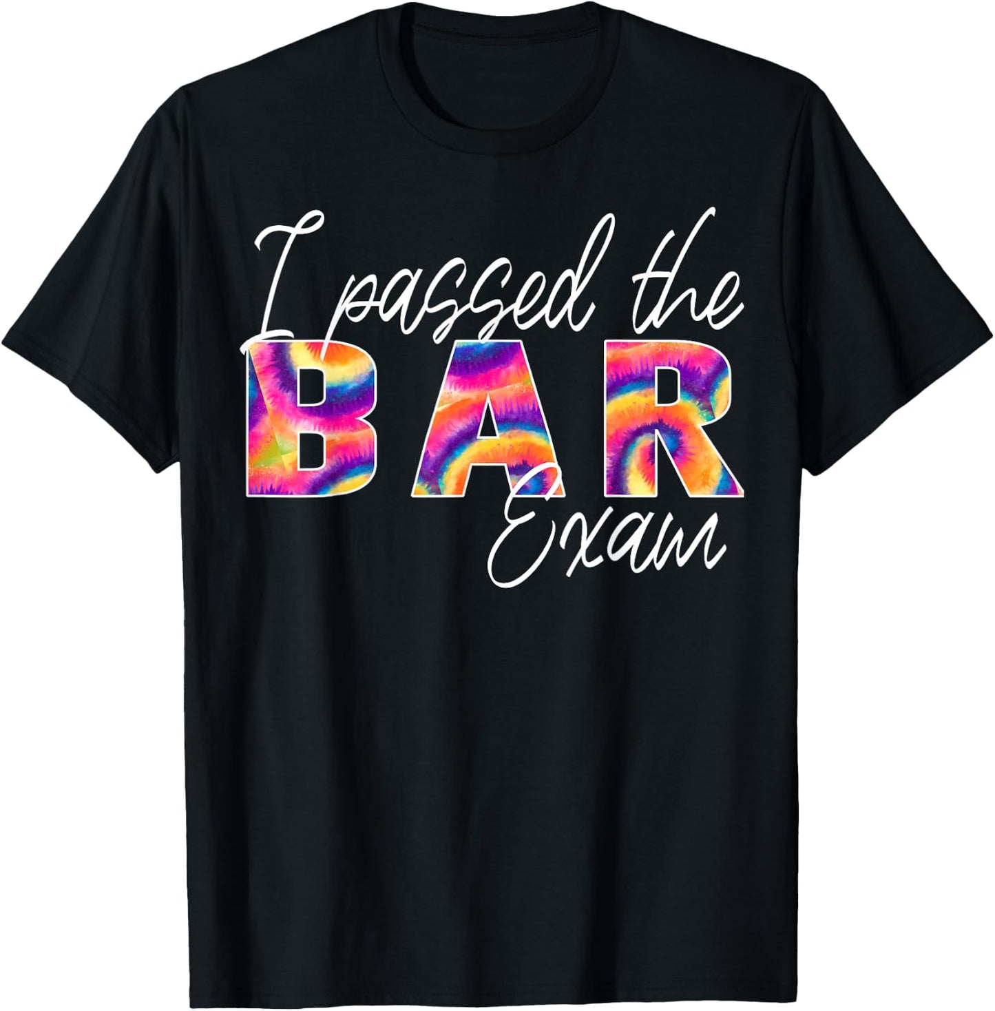 Passing Bar Exam Passed Lawyer New Law School Graduation T-Shirt - T-Shirt | Black