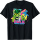 Marvel The Incredible Hulk Retro 90s T-Shirt - T-Shirt | Black