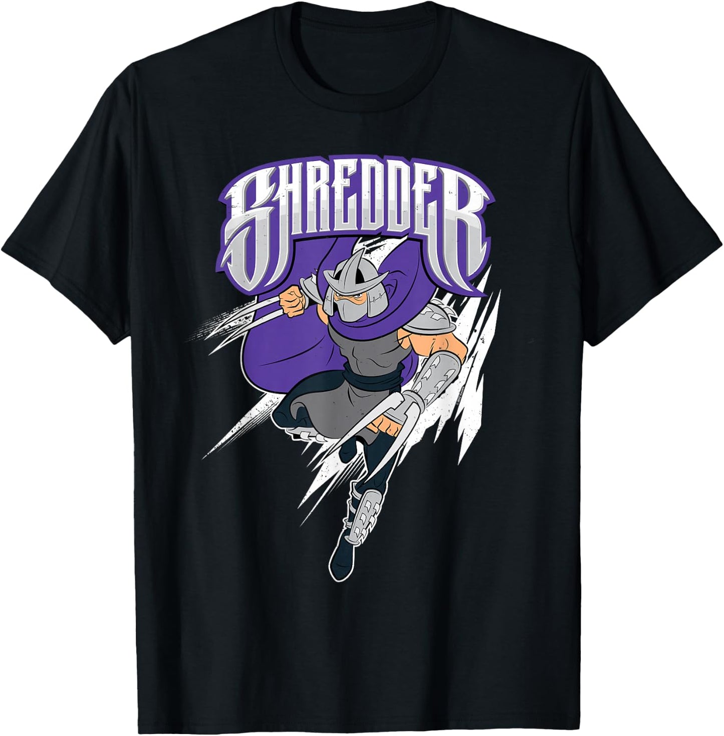 Teenage Mutant Ninja Turtles Shredder Thrust T-Shirt - T-Shirt | Black