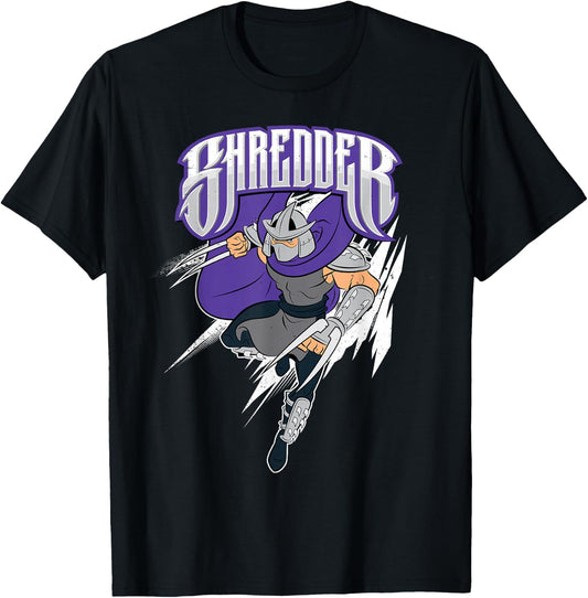 Teenage Mutant Ninja Turtles Shredder Thrust T-Shirt - T-Shirt | Black