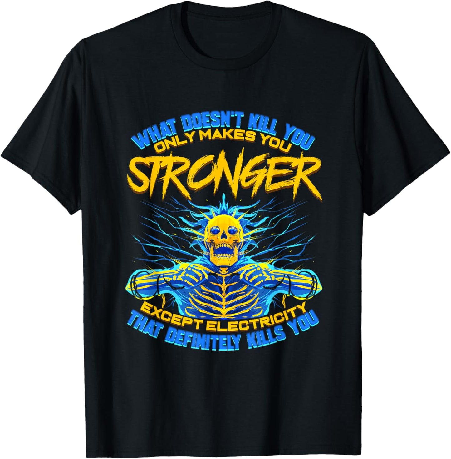 Electricians Gift electronics, craftsmen, technicians T-Shirt - T-Shirt | Black