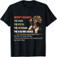 Grumpy Grandpa The Man The Myth The Veteran T-Shirt - T-Shirt | Black
