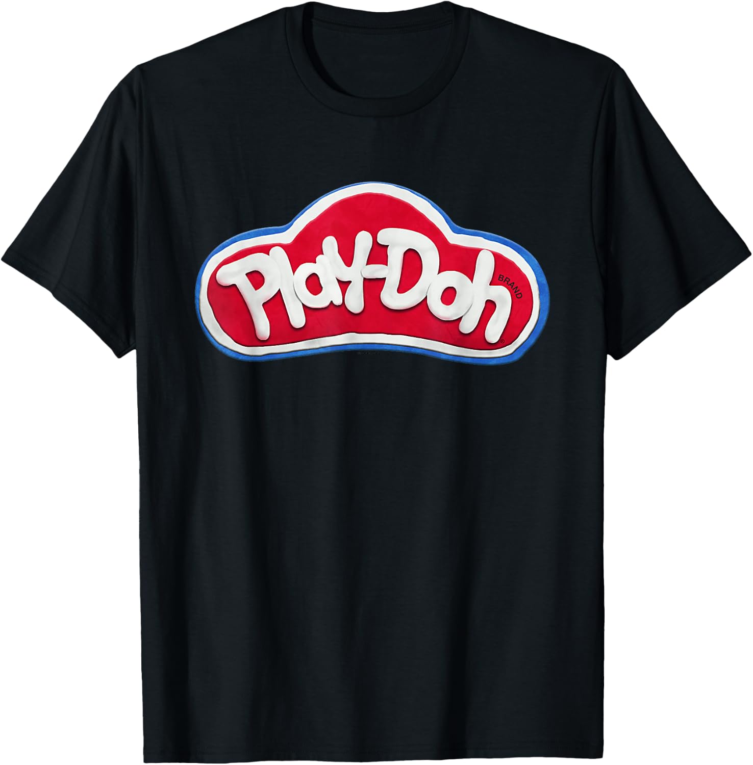 Play-Doh Logo Made with Play-doh T-Shirt - T-Shirt | Black