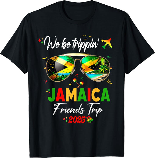Jamaican Birthday Family Jamaica Vacation Matching T-Shirt - T-Shirt | Black
