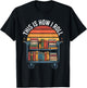 This is How I Roll Book Lover Librarian T-Shirt - T-Shirt | Black