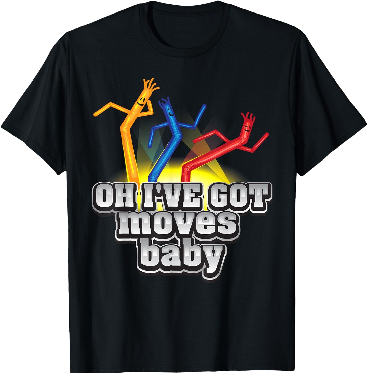 Cool Oh I've Got Moves Baby For Cute Kids & Toddlers T-Shirt - T-Shirt | Black
