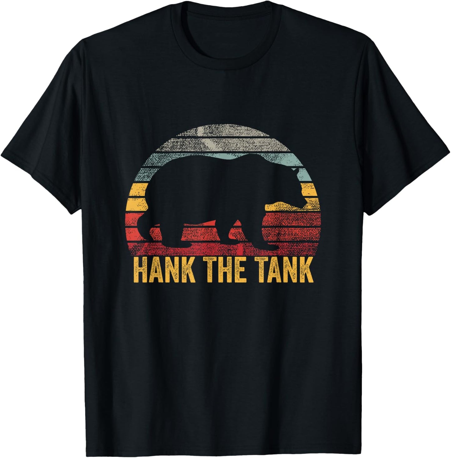 Hank the Tank T-Shirt - T-Shirt | Black