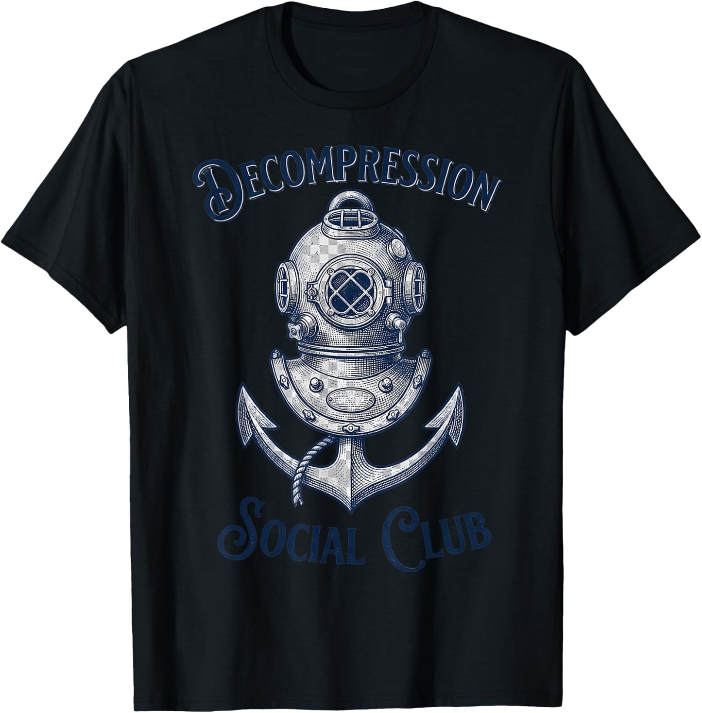 Underwater Welder Commercial Diver Sea Art T-Shirt - T-Shirt | Black