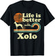 Life Better Xoloitzcuintli Xolo Vintage Dog Mom Dad T-Shirt - T-Shirt | Black