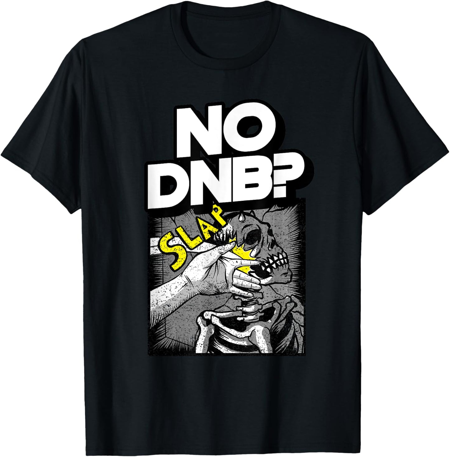 DnB No Drum N Bass Music Liquid Junglist EDM Drum And Bass T-Shirt - T-Shirt | Black