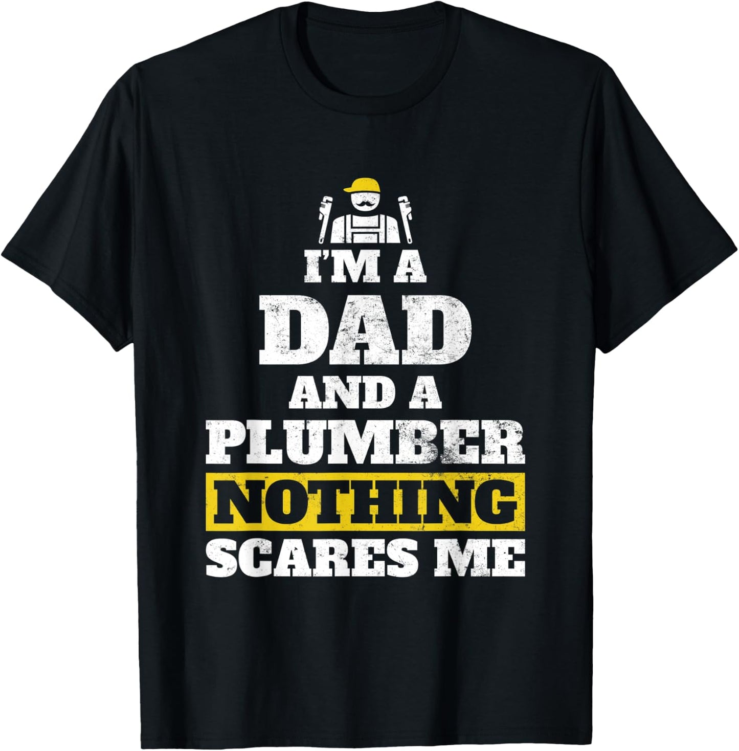 Funny Plumbing Shirt for Dad Plumbing Shirt T-Shirt - T-Shirt | Black