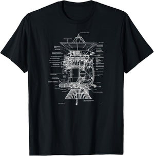Cassini Diagram #5 T-Shirt - T-Shirt | Black