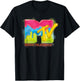 MTV Melted Ice Cream Logo T-Shirt - T-Shirt | Black