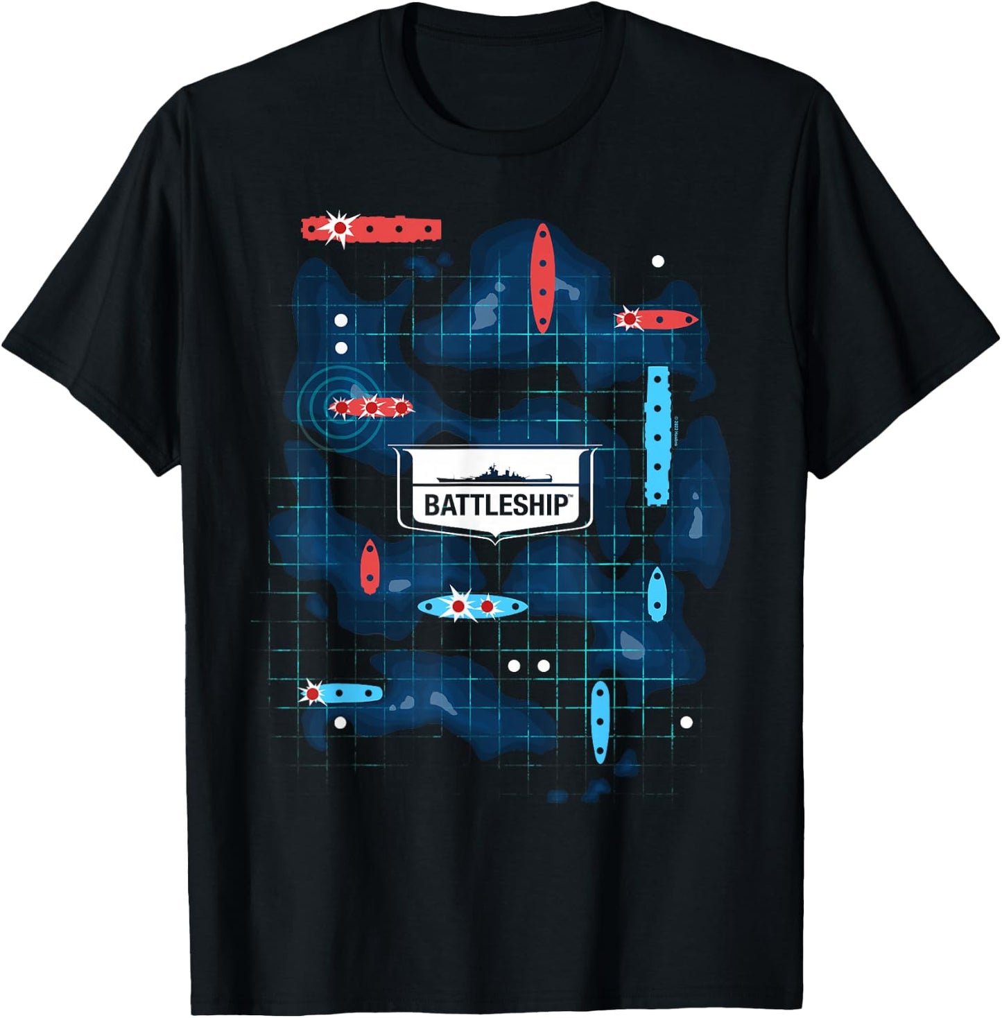 Battleship Battleship Sonar Fight T-Shirt - T-Shirt | Black