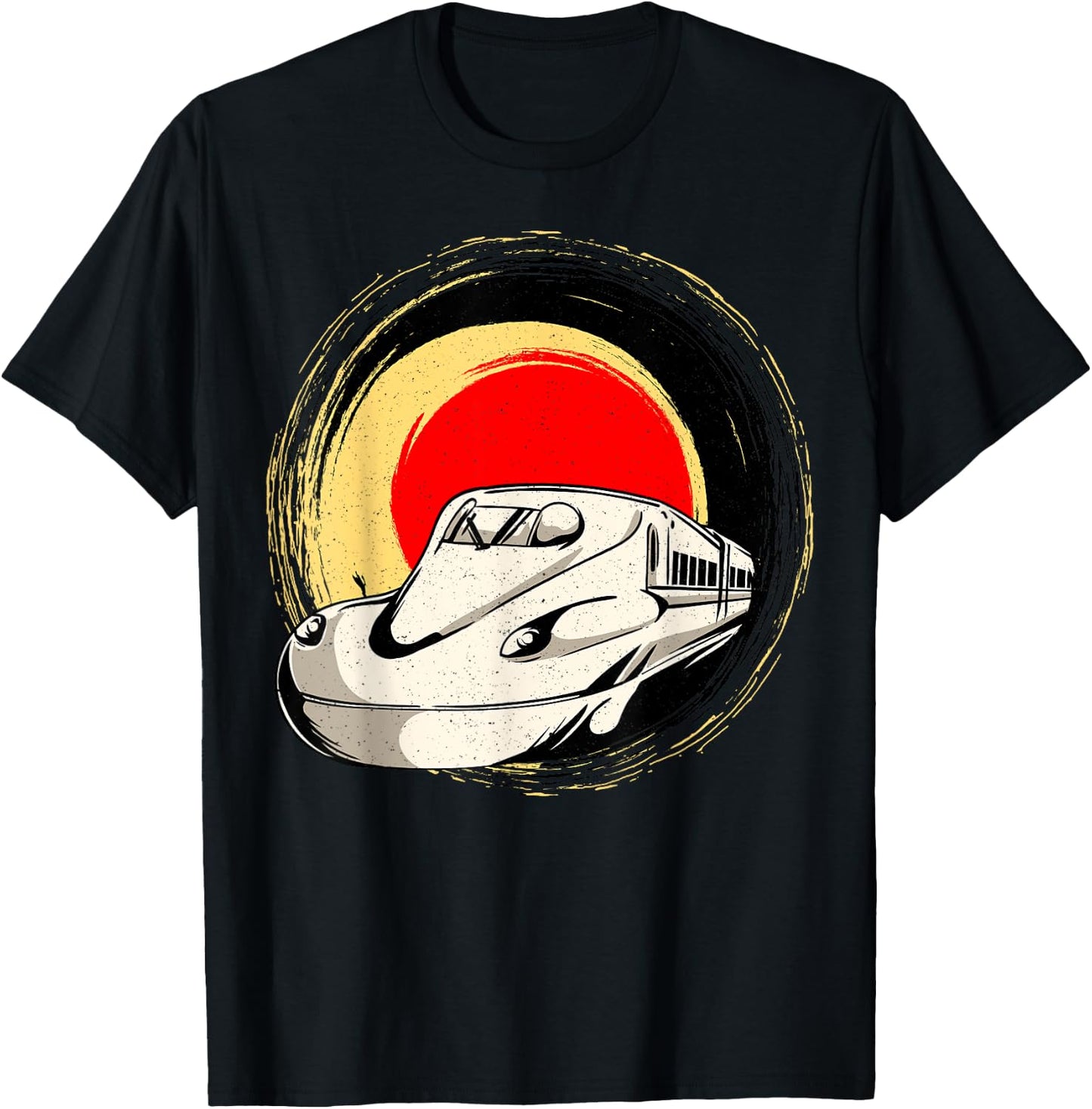 Shinkansen Japanese Bullet Train for Mad about Trains T-Shirt - T-Shirt | Black