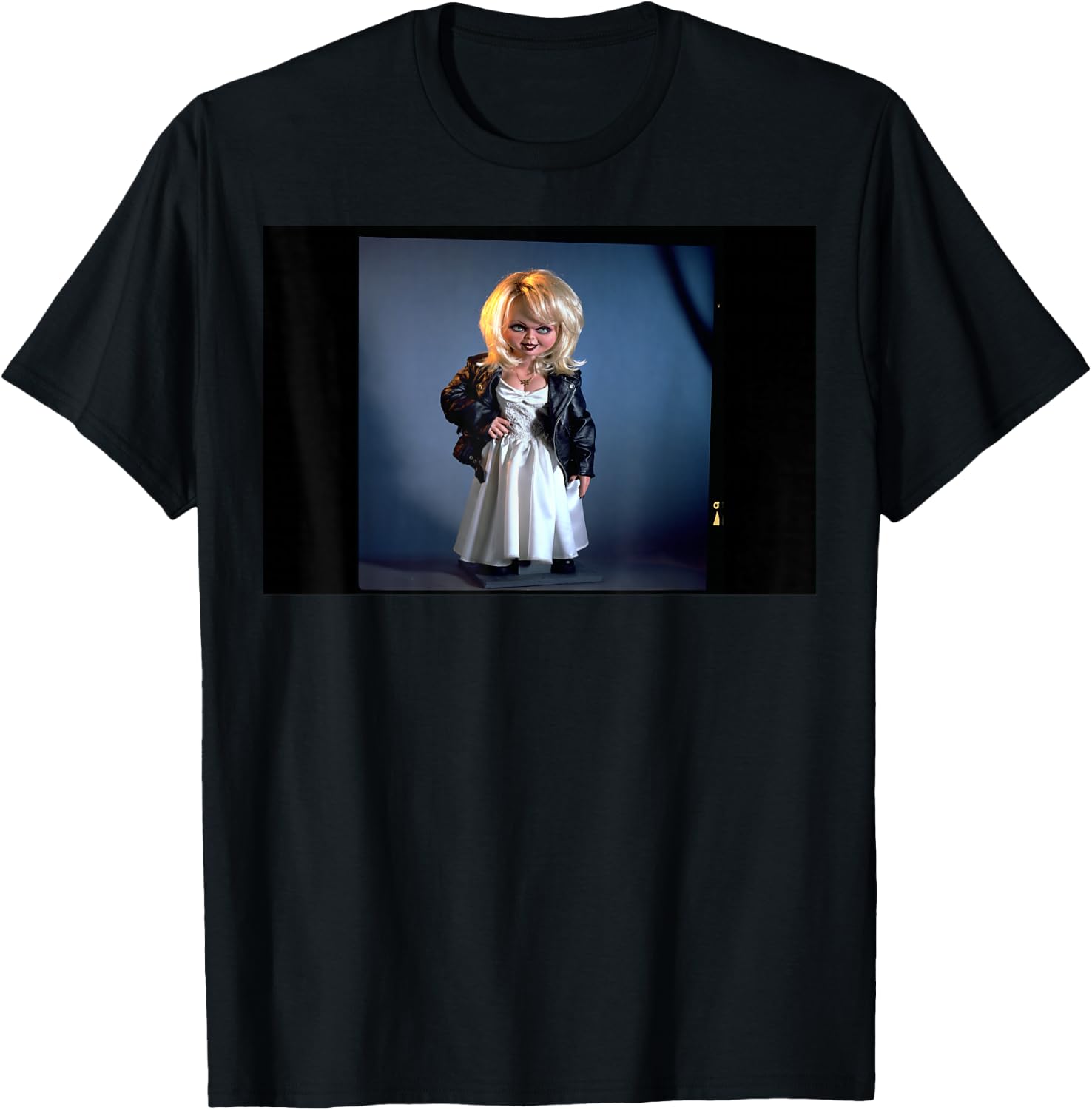 Bride of Chucky Tiffany Hand on Hip T-Shirt - T-Shirt | Black