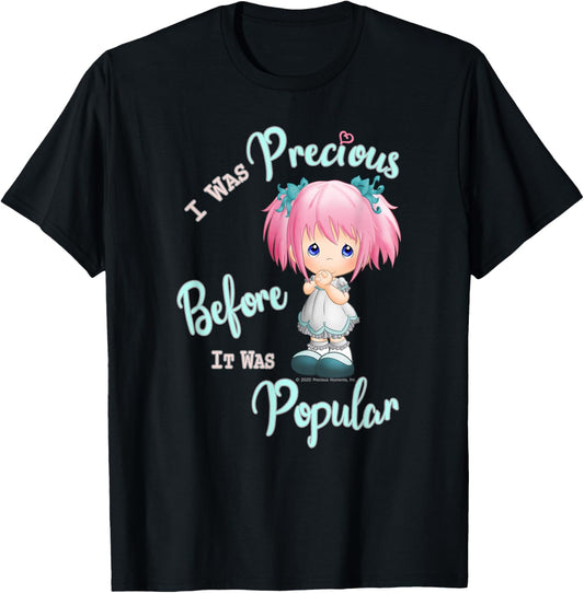 Precious Moments Before It Was Popular T-Shirt - T-Shirt | Black