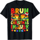 Bruh It's Christmas in July Retro Summer Sunglasses Men Boys T-Shirt - T-Shirt | Black