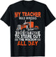 Trucker Truck Driver Vintage My Teacher Was Wrong I Do Get T-Shirt - T-Shirt | Black