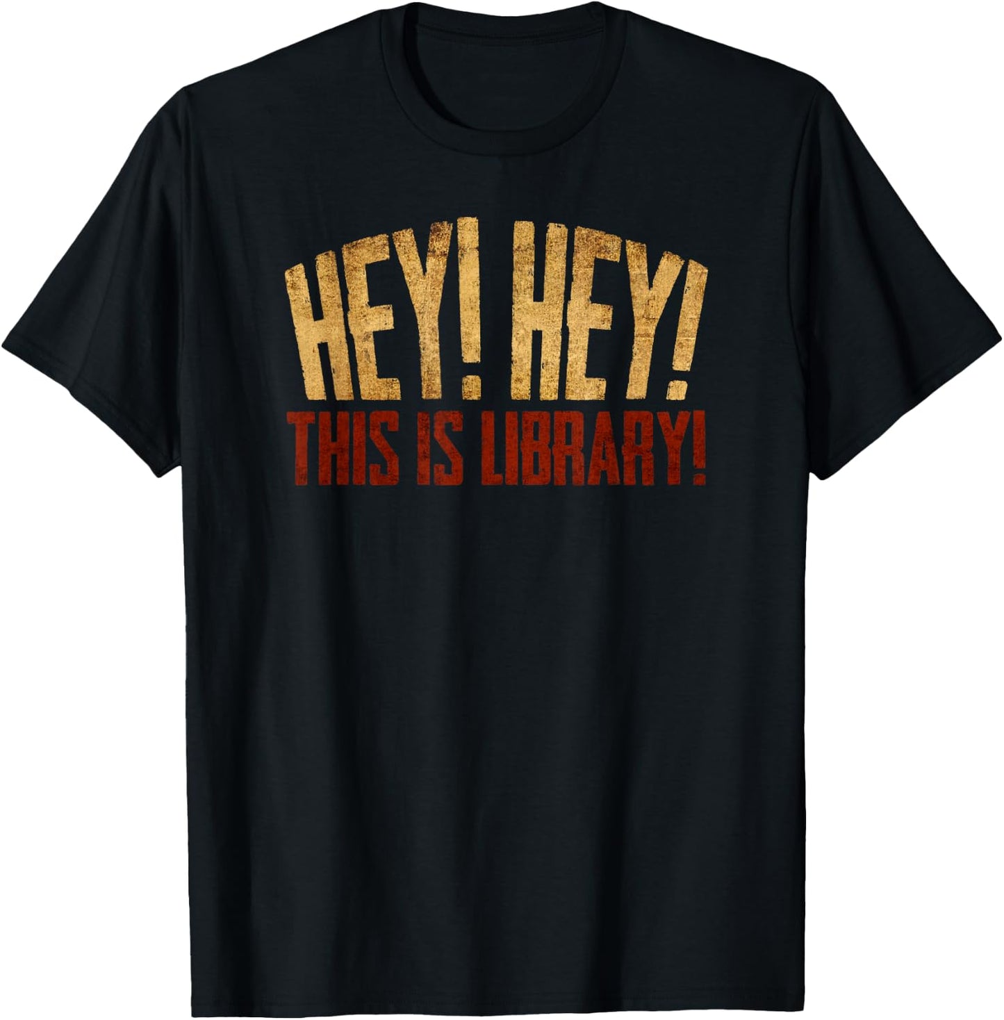 "This is Library!" Librarian Book Lover for Teachers T-Shirt - T-Shirt | Black