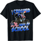 I Crushed 100 Days Of School Monster Truck Boys T-Shirt - T-Shirt | Black