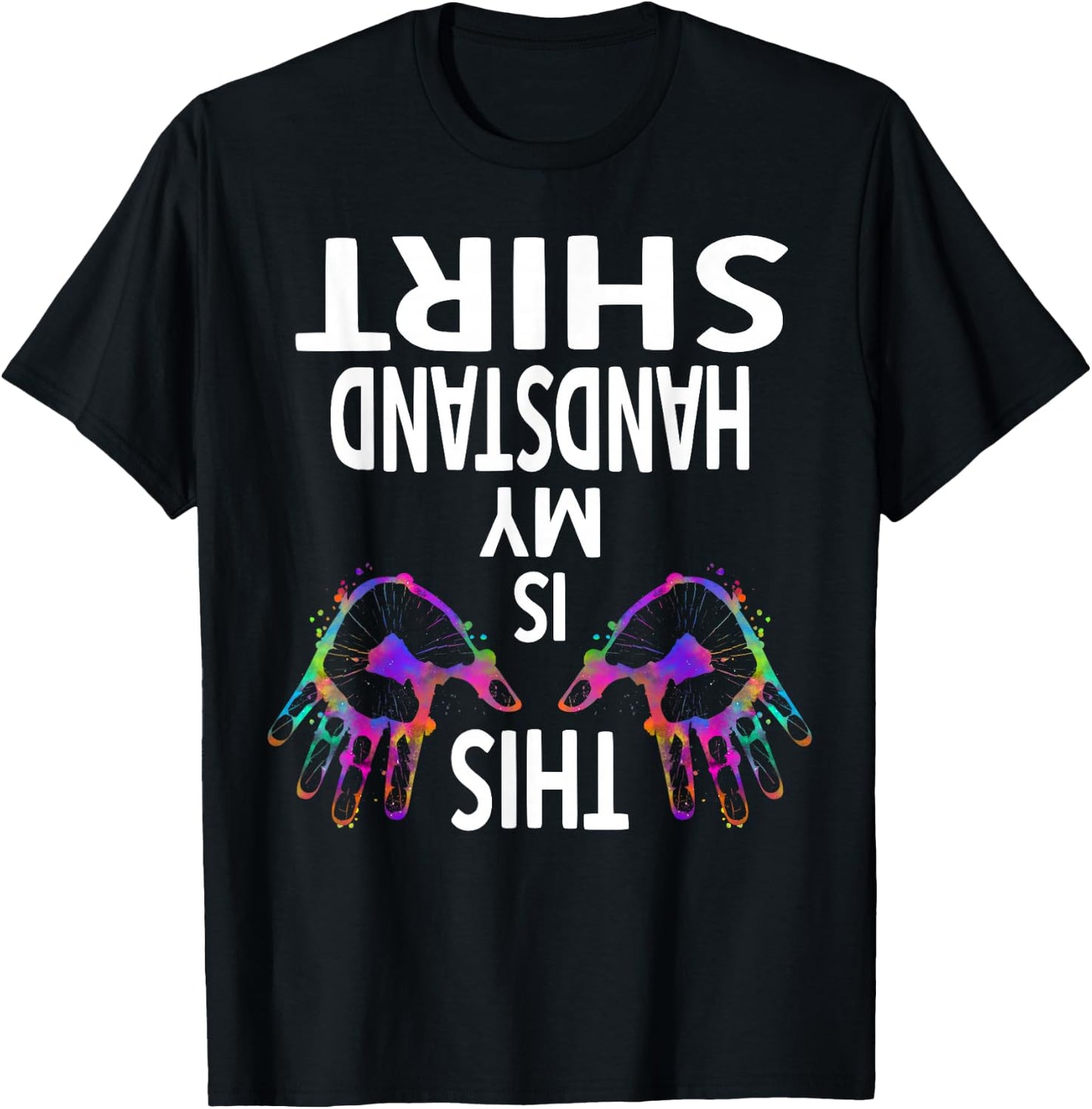 This Is My Handstand Shirt Gymnastics Gymnastics Training T-Shirt - T-Shirt | Black