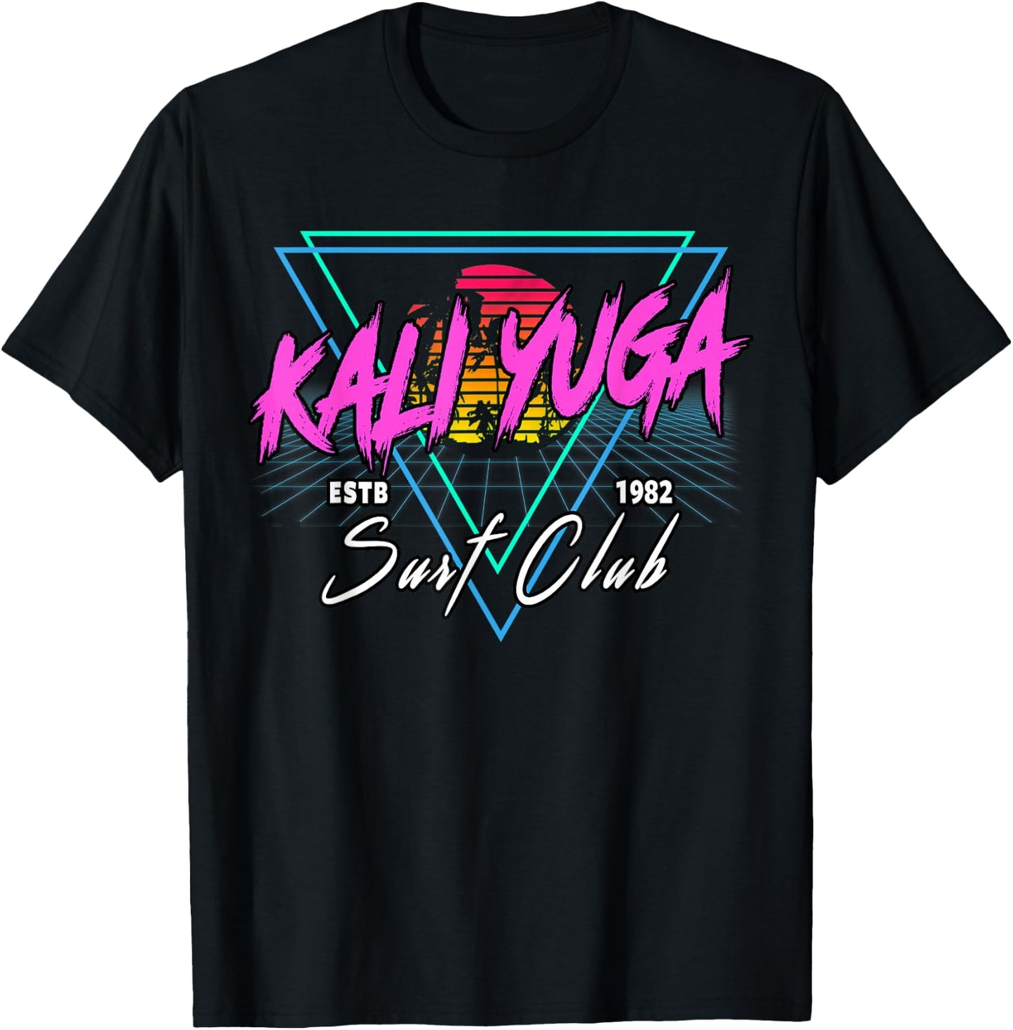 The Kali Yuga Surf Club Shirts Clothing & Store T-Shirt - T-Shirt | Black