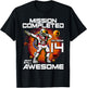 14th Birthday Astronaut 14 Years Old Outer Space Birthday T-Shirt - T-Shirt | Black