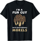 I'm A Fun Guy with Questionable Morels Funny Mushroom T-Shirt - T-Shirt | Black