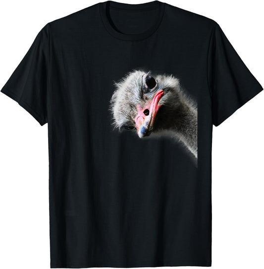 Dibble Dabble Designs Funny Ostrich Lovers and Emu Lovers , Black T-Shirt - T-Shirt | Black