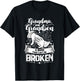 Grandma And Grandson A Bond That Can't Be Broken T-Shirt - T-Shirt | Black