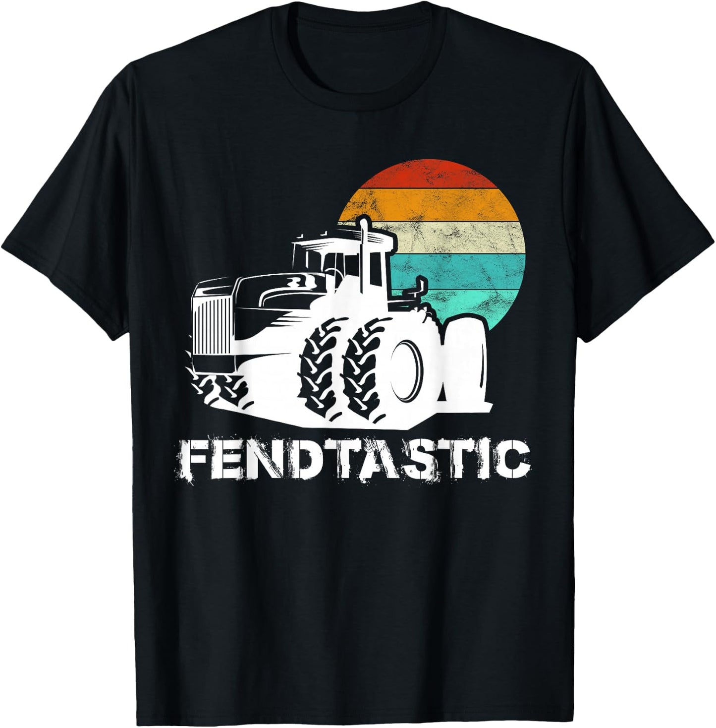 Fendtastic tractor Gift farmers & agriculturists T-Shirt - T-Shirt | Black