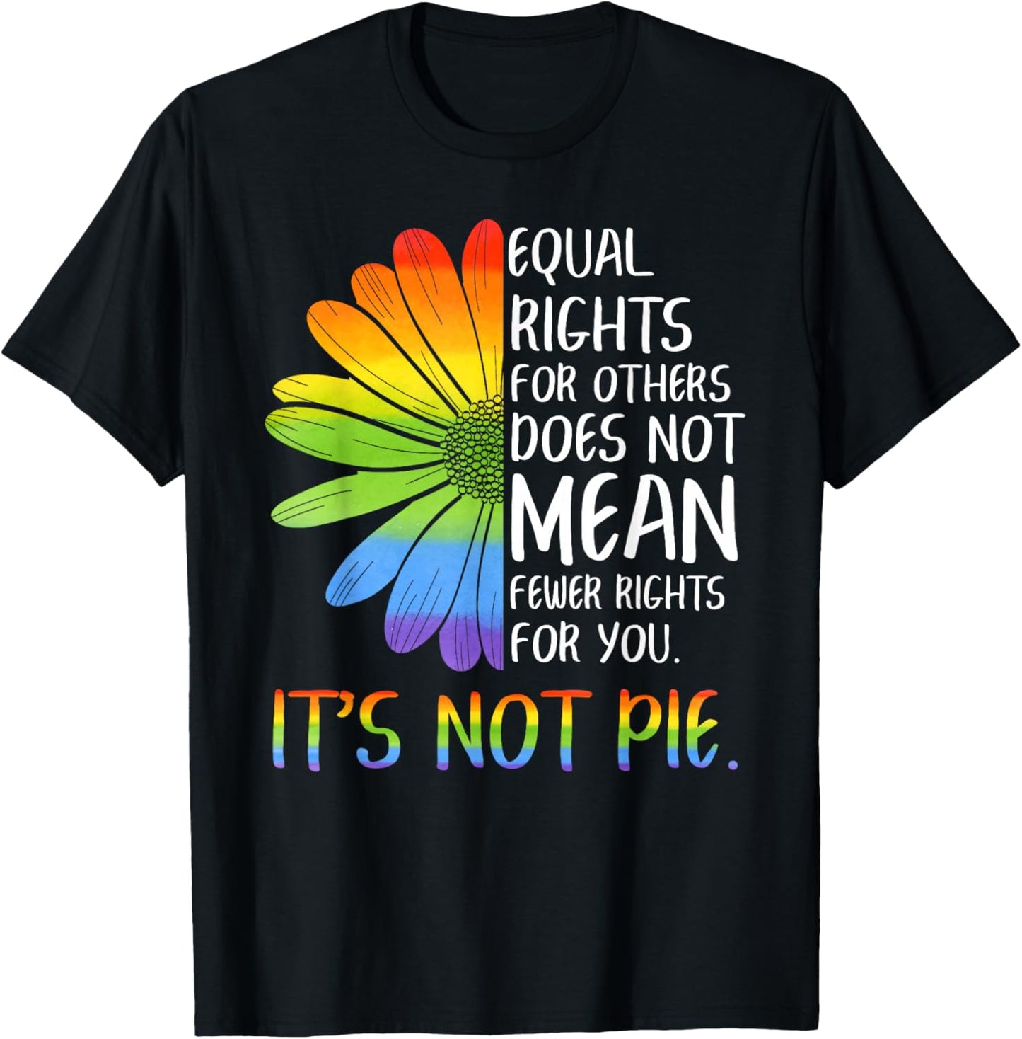 Equal Rights for Others Does Not Mean Fewer Rights for You Small T-Shirt - T-Shirt | Black
