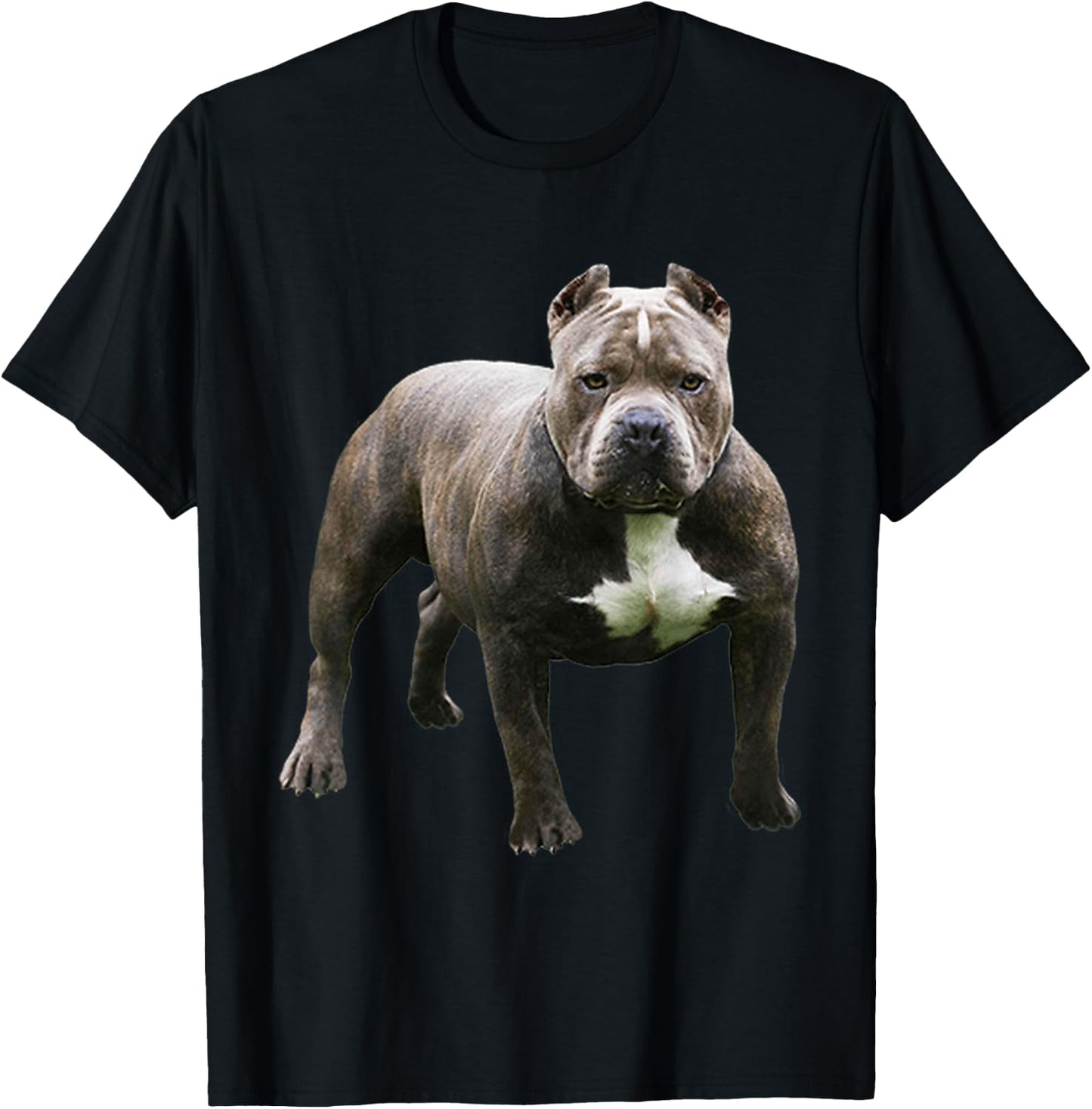 Angry Pitbull Pit Bull T-Shirt - T-Shirt | Black