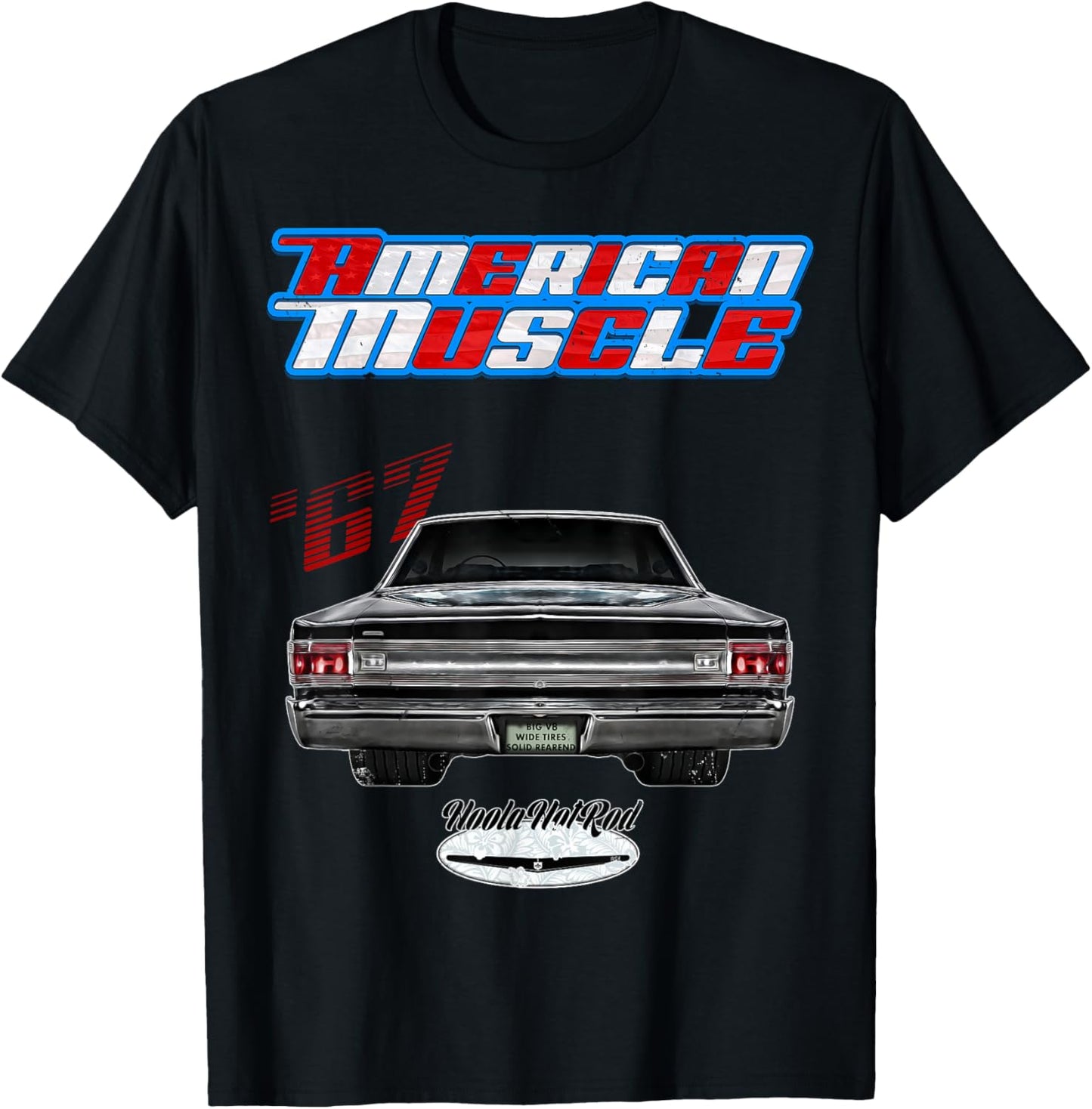 1967,GTX,Belvedere,Satellite,Hot Rod,Muscle Car,Drag Racing T-Shirt - T-Shirt | Black