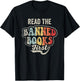 NICE 'N COOL Retro Vintage Read Banned Books First Teacher Librarian T-Shirt - T-Shirt | Black