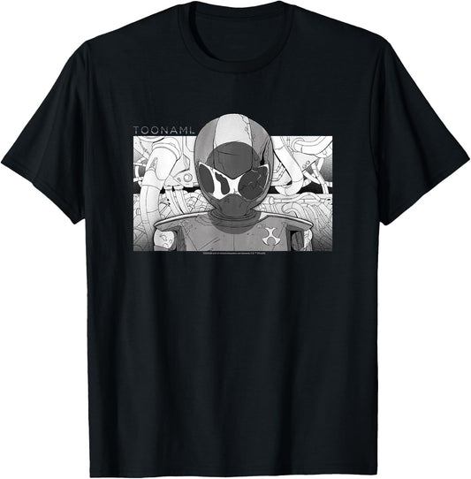 Adult Swim Toonami T.O.M. Tubes , Black T-Shirt - T-Shirt | Black