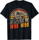 Vintage Trains Woo Woo Retro Vintage Train T-Shirt - T-Shirt | Black